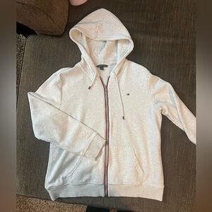 Tommy Hilfiger White Zip Up